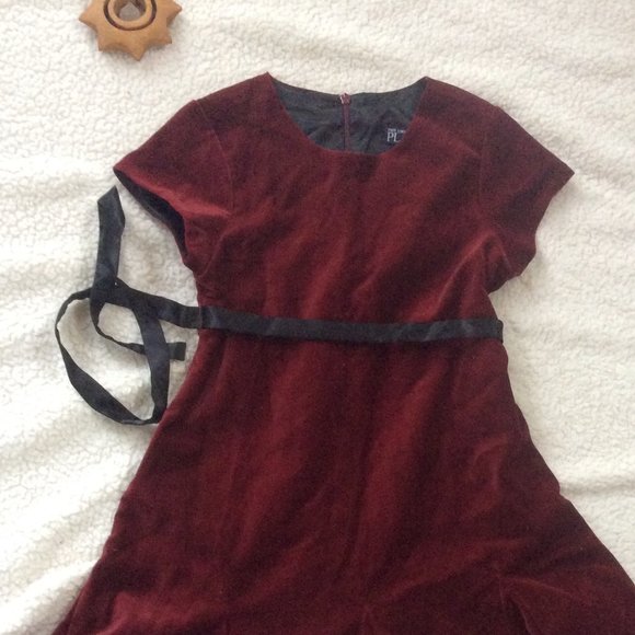NWT Velour Holiday Dress Girls 6X/7